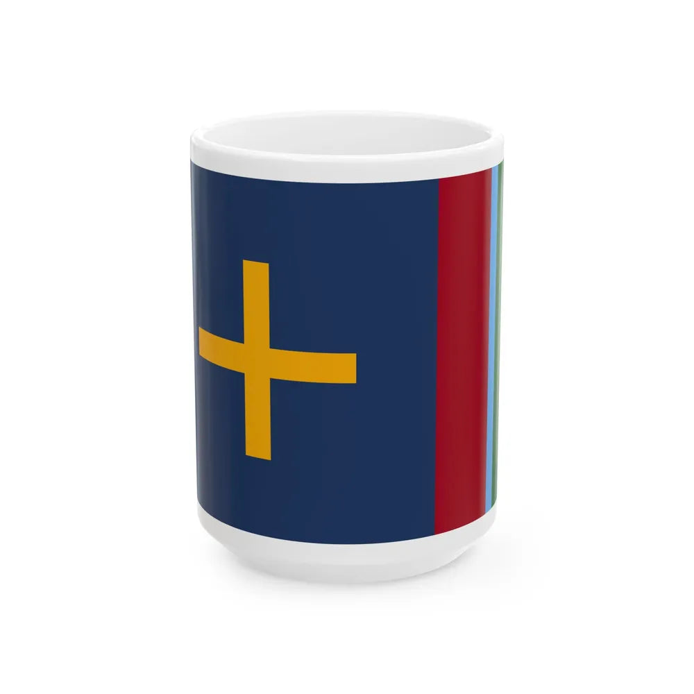 Flag of Nibley Utah (United States) White Coffee Mug 15oz - Go Mug Yourself