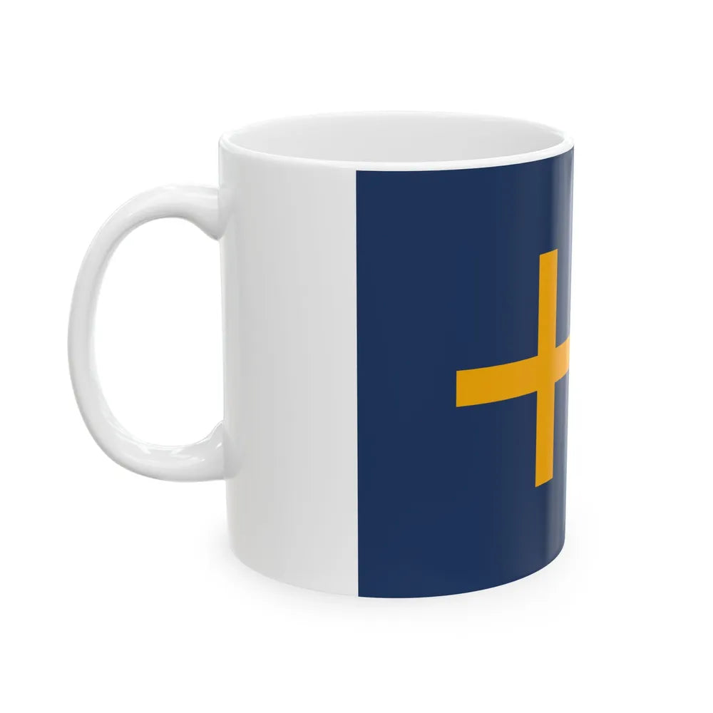 Flag of Nibley Utah (United States) White Coffee Mug - Go Mug Yourself