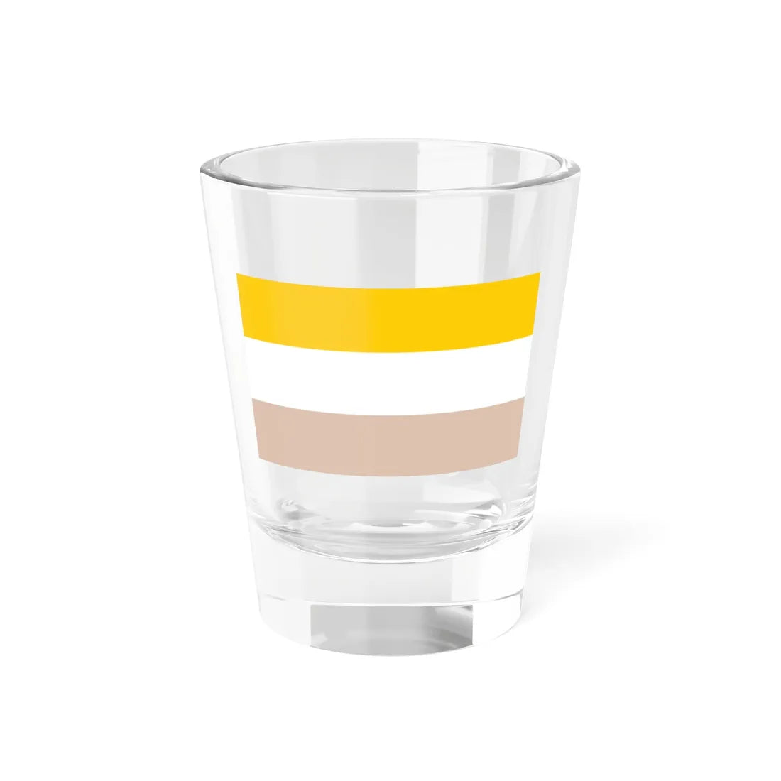 Flag of Nicaragua 1839-1858 (Nicaragua) Shot Glass 1.5oz 1.5oz - Go Mug Yourself
