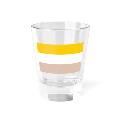 Flag of Nicaragua 1839-1858 (Nicaragua) Shot Glass 1.5oz 1.5oz - Go Mug Yourself