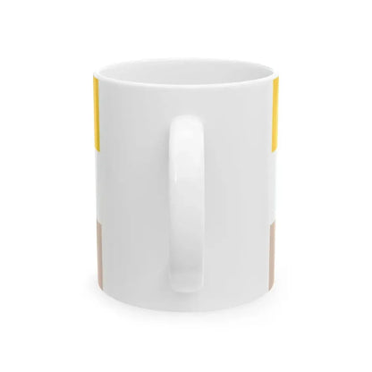 Flag of Nicaragua 1839-1858 (Nicaragua) White Coffee Mug - Go Mug Yourself