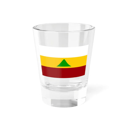Flag of Nicaragua 1852 (Nicaragua) Shot Glass 1.5oz 1.5oz - Go Mug Yourself