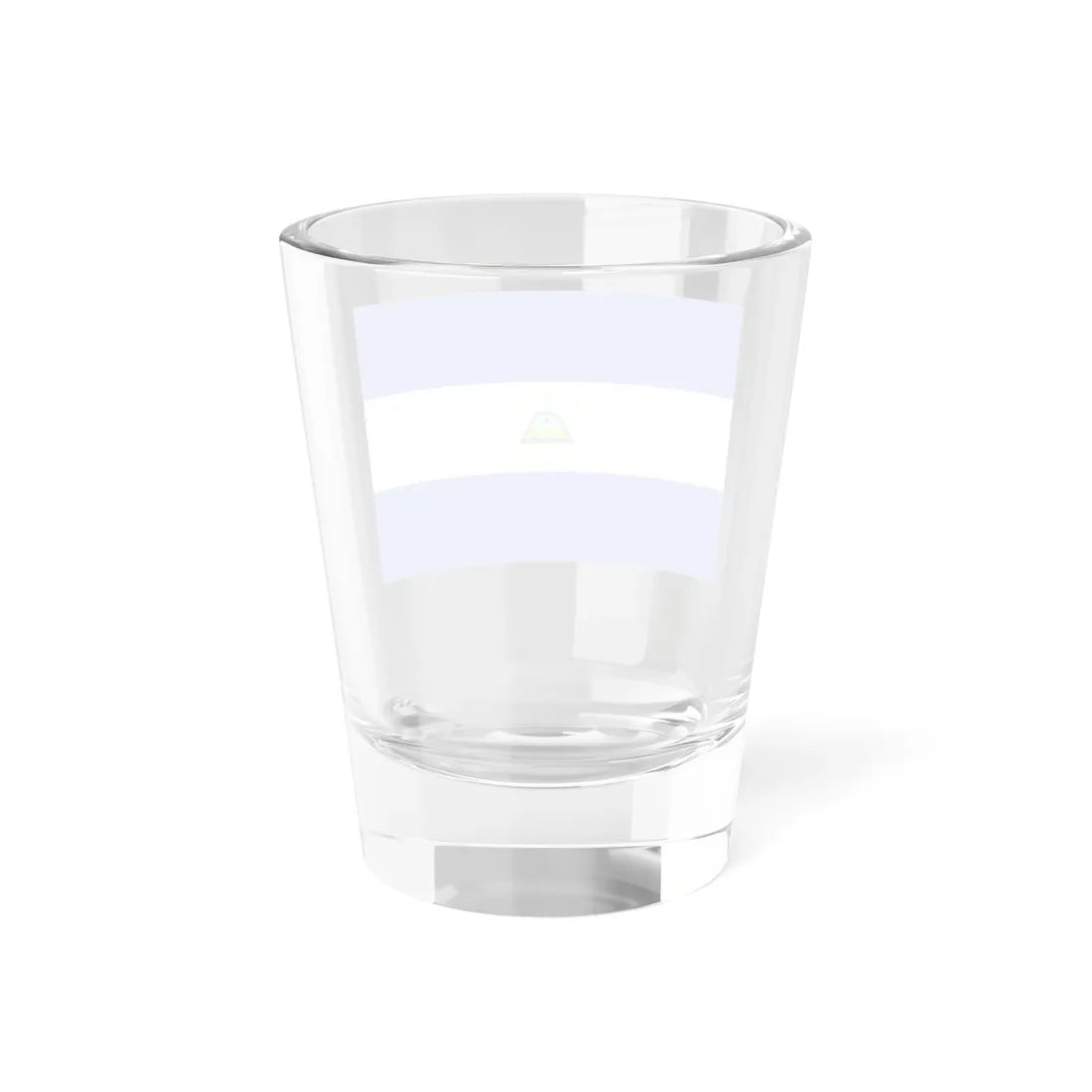 Flag of Nicaragua 3-2 (Nicaragua) Shot Glass 1.5oz - Go Mug Yourself