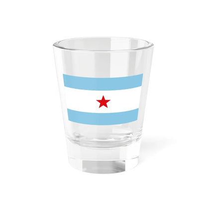Flag of Nicaragua under William Walker 1856-1857 (Nicaragua) Shot Glass 1.5oz 1.5oz - Go Mug Yourself
