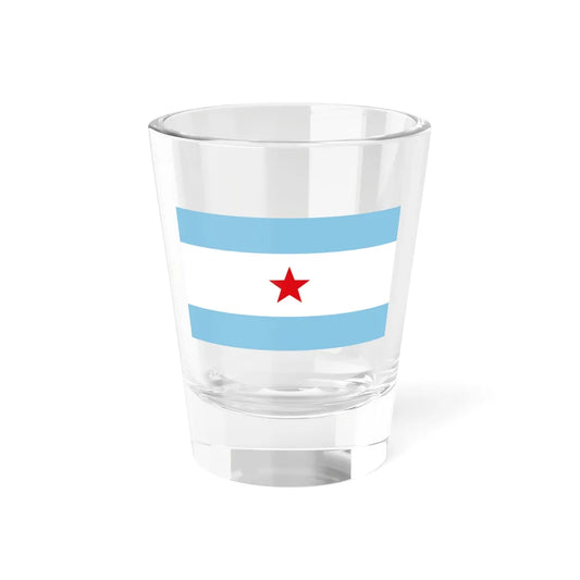 Flag of Nicaragua under William Walker 1856-1857 (Nicaragua) Shot Glass 1.5oz 1.5oz - Go Mug Yourself