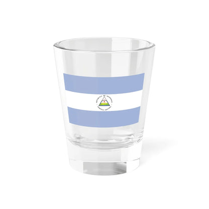 Flag of Nicaragua WFB 2000 (Nicaragua) Shot Glass 1.5oz 1.5oz - Go Mug Yourself