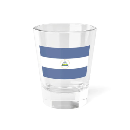 Flag of Nicaragua WFB 2004 (Nicaragua) Shot Glass 1.5oz 1.5oz - Go Mug Yourself