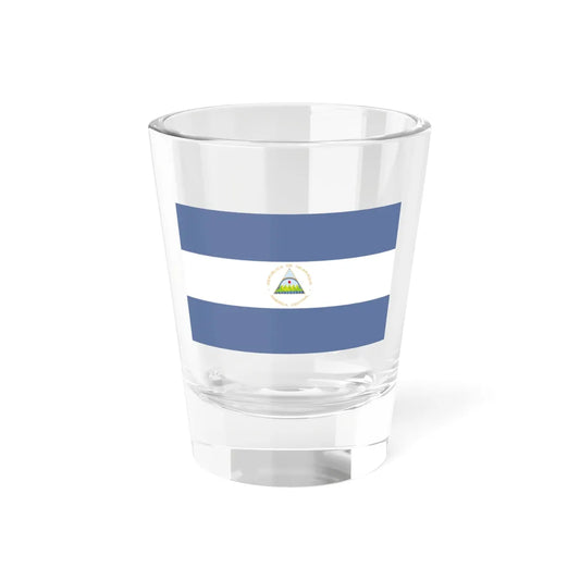 Flag of Nicaragua WFB 2004 (Nicaragua) Shot Glass 1.5oz 1.5oz - Go Mug Yourself