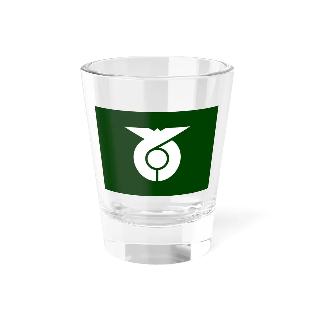 Flag of Nichinan Tottori (Japan) Shot Glass 1.5oz 1.5oz - Go Mug Yourself
