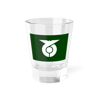Flag of Nichinan Tottori (Japan) Shot Glass 1.5oz 1.5oz - Go Mug Yourself