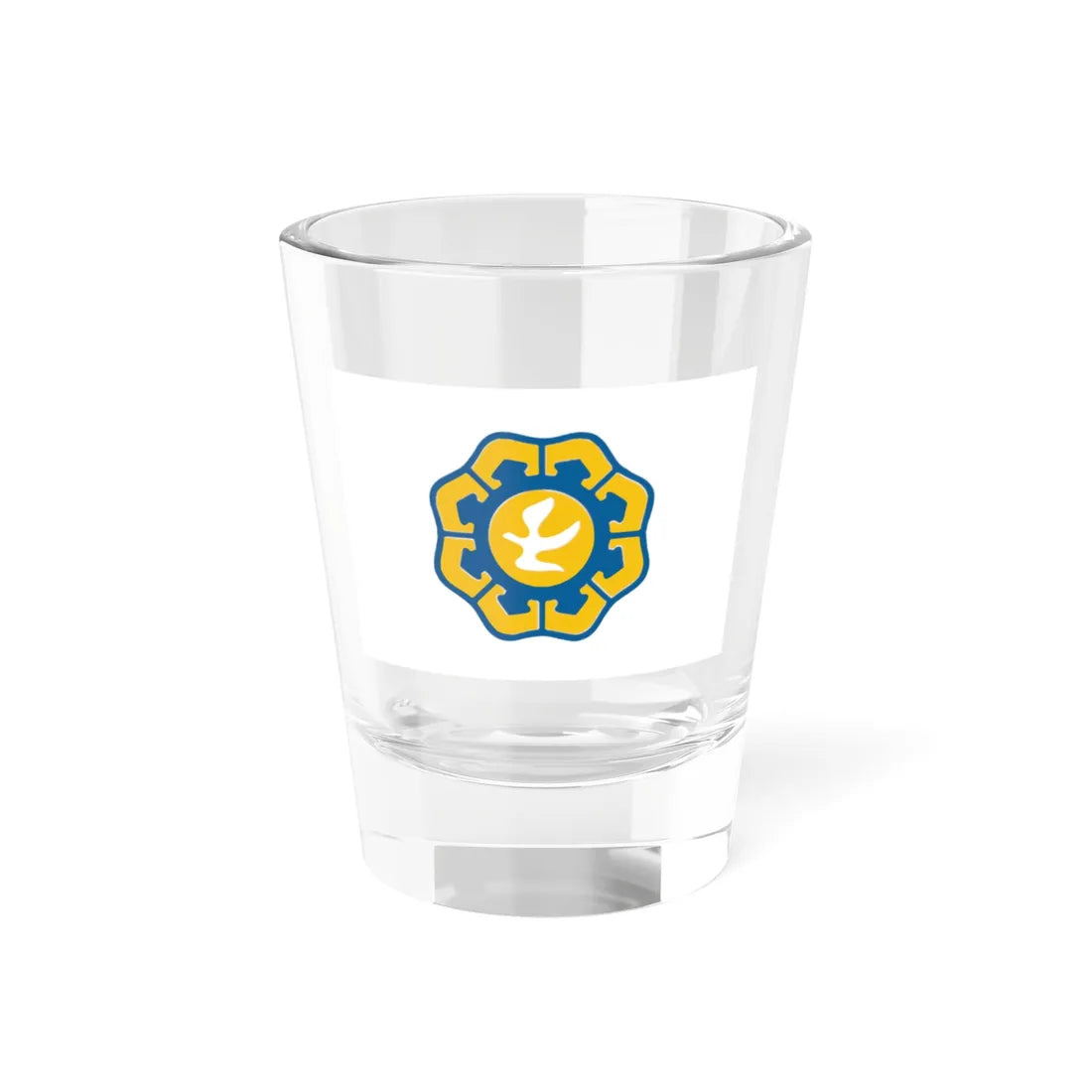 Flag of Nicosia (Cyprus) Shot Glass 1.5oz 1.5oz - Go Mug Yourself
