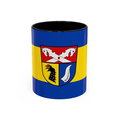 Flag of Nienburg Weser Germany - Accent Coffee Mug 11oz Black - Go Mug Yourself