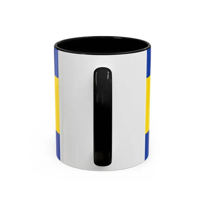 Flag of Nienburg Weser Germany - Accent Coffee Mug - Go Mug Yourself