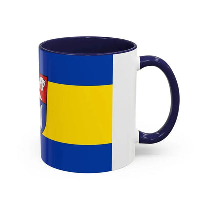 Flag of Nienburg Weser Germany - Accent Coffee Mug - Go Mug Yourself