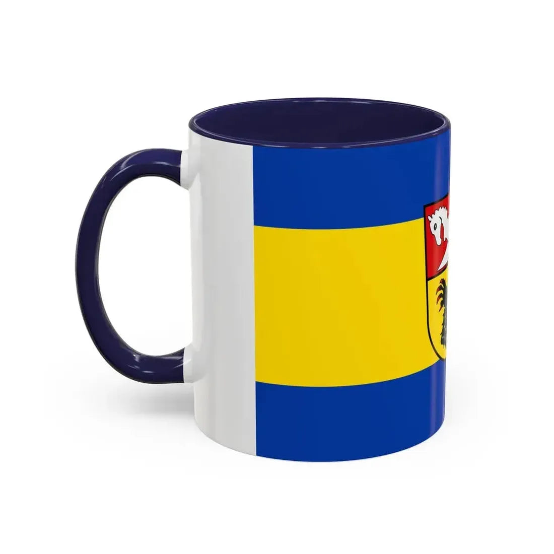 Flag of Nienburg Weser Germany - Accent Coffee Mug - Go Mug Yourself
