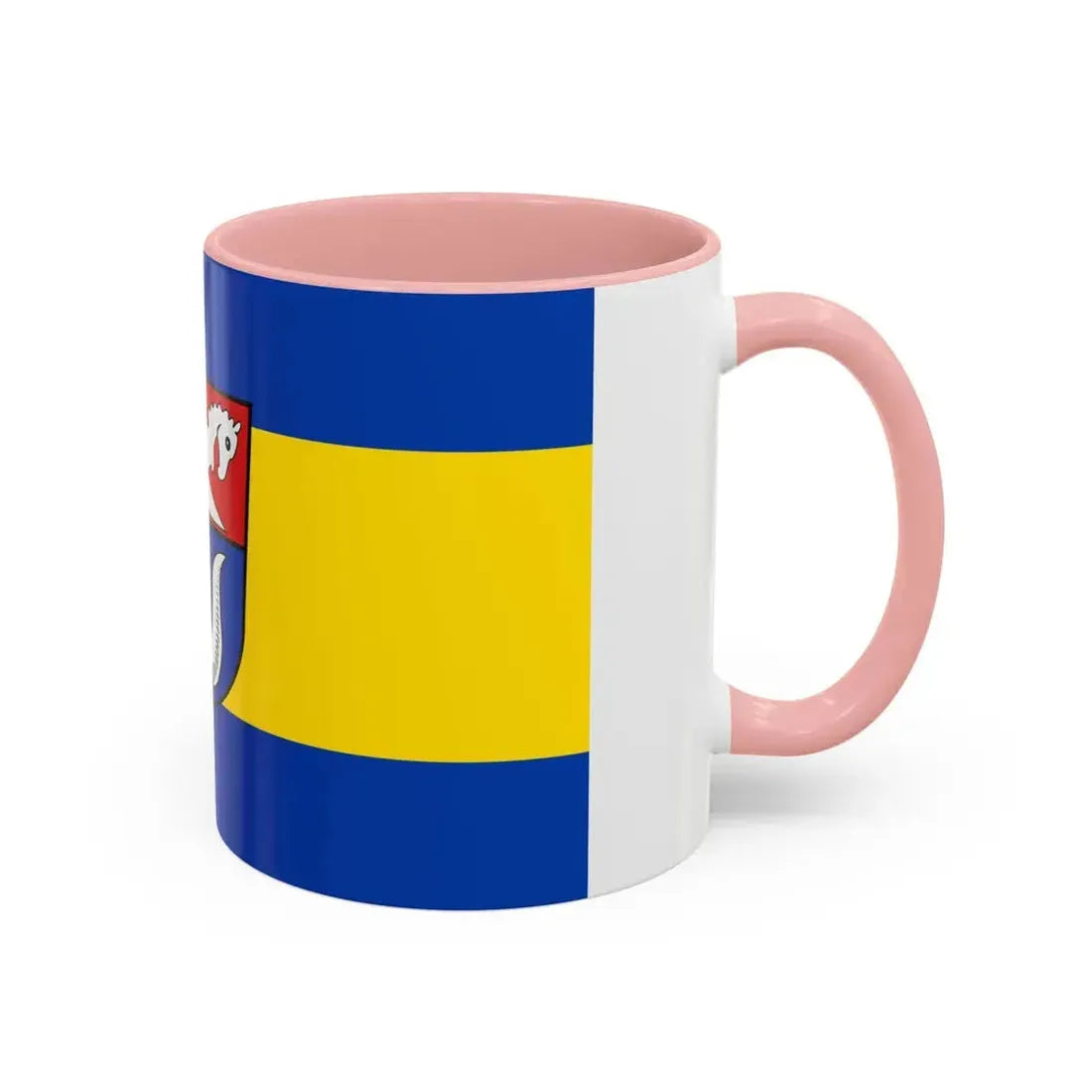 Flag of Nienburg Weser Germany - Accent Coffee Mug - Go Mug Yourself