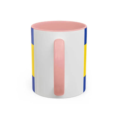 Flag of Nienburg Weser Germany - Accent Coffee Mug - Go Mug Yourself