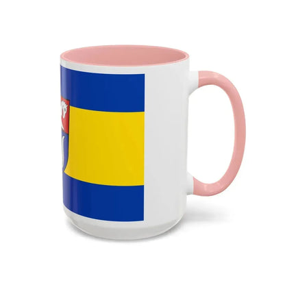 Flag of Nienburg Weser Germany - Accent Coffee Mug - Go Mug Yourself