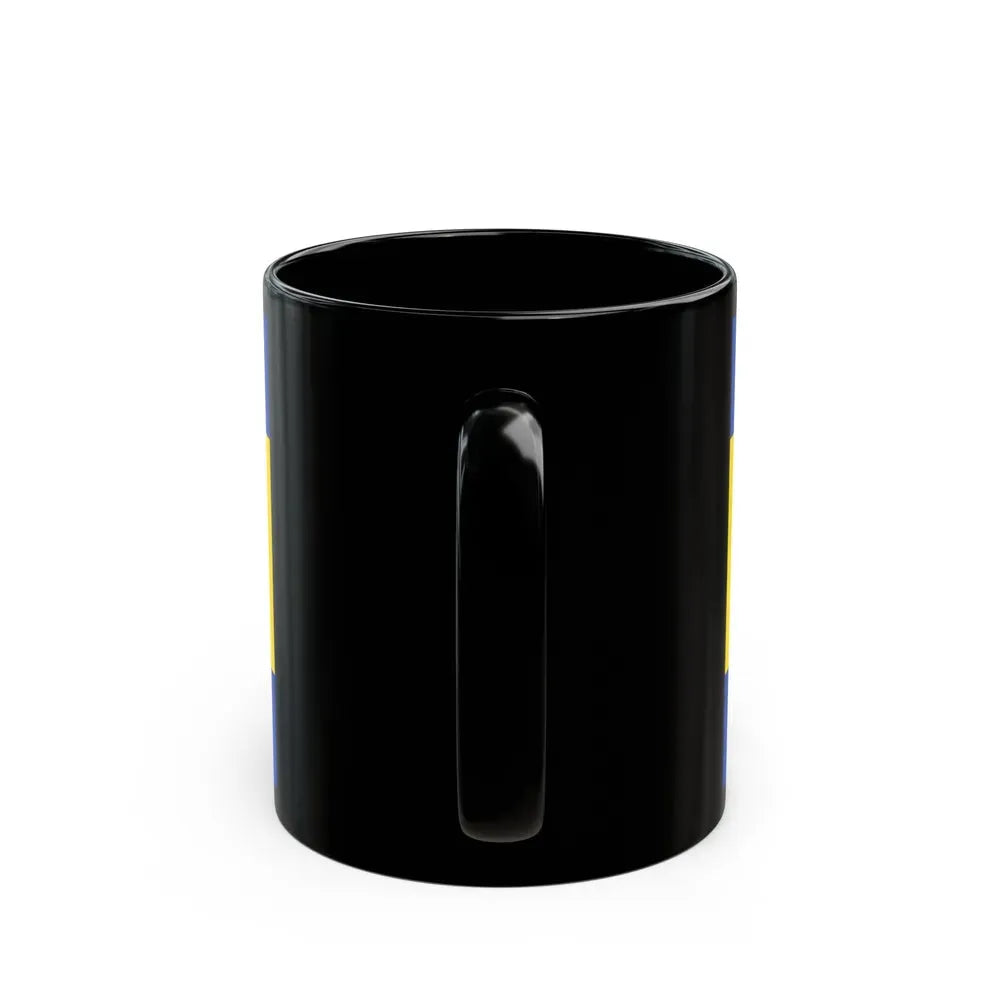 Flag of Nienburg Weser Germany - Black Coffee Mug - Go Mug Yourself