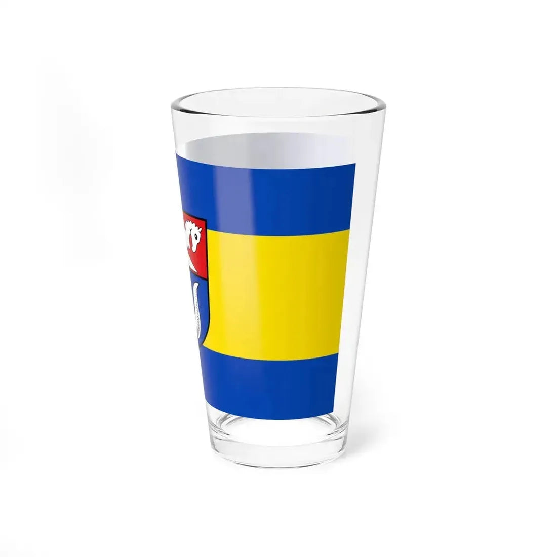 Flag of Nienburg Weser Germany - Pint Glass 16oz - Go Mug Yourself