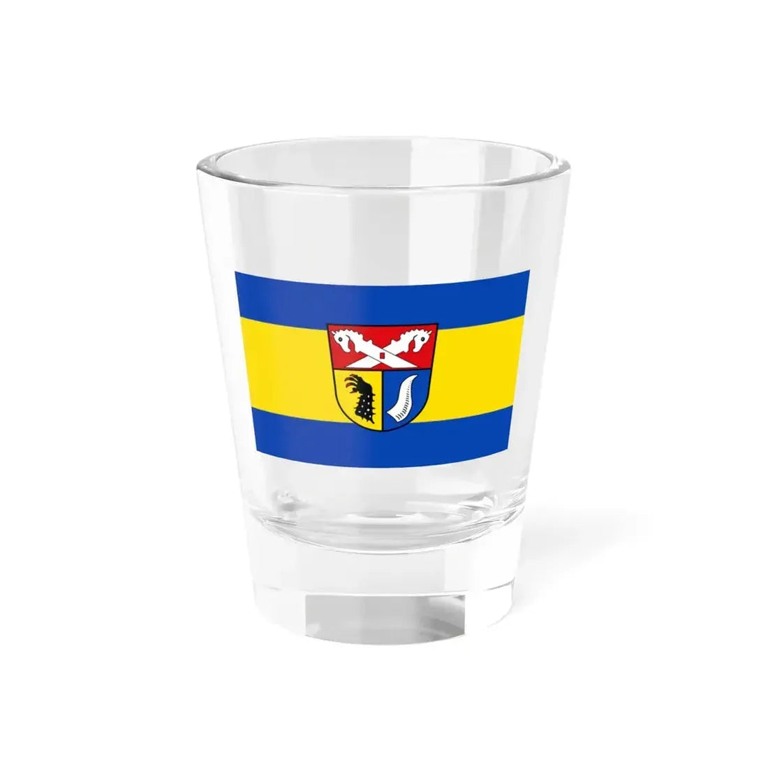 Flag of Nienburg Weser Germany - Shot Glass 1.5oz 1.5oz - Go Mug Yourself