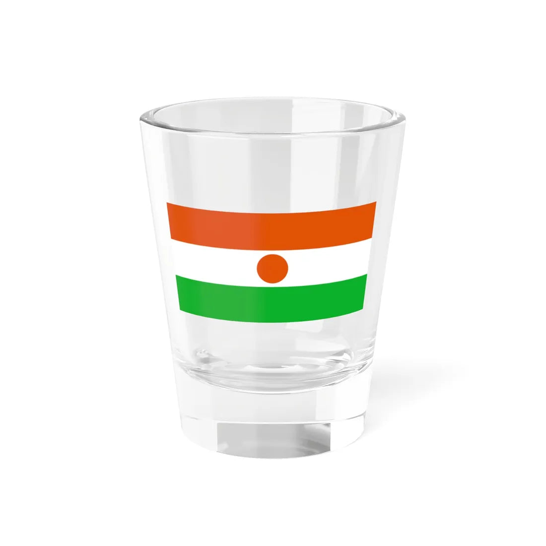 Flag of Niger 2-1 (Niger) Shot Glass 1.5oz 1.5oz - Go Mug Yourself