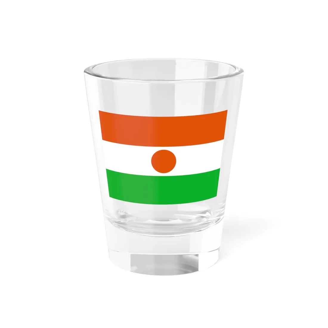 Flag of Niger 3-2 (Niger) Shot Glass 1.5oz 1.5oz - Go Mug Yourself