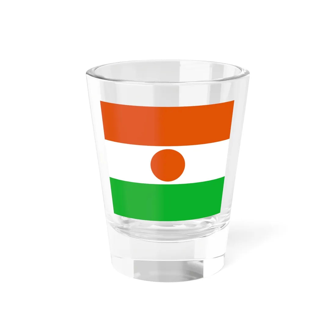 Flag of Niger (Niger) Shot Glass 1.5oz 1.5oz - Go Mug Yourself
