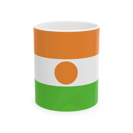 Flag of Niger WFB 2000 (Niger) White Coffee Mug 11oz - Go Mug Yourself