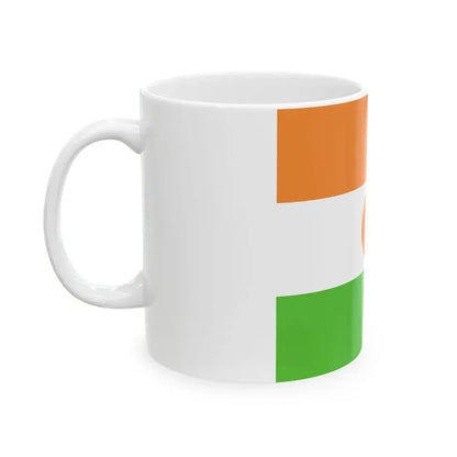 Flag of Niger WFB 2000 (Niger) White Coffee Mug - Go Mug Yourself