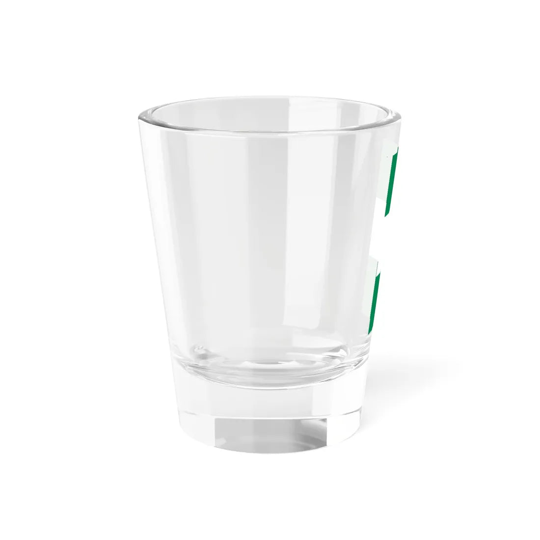 Flag of Nigeria vertical (Niger) Shot Glass 1.5oz - Go Mug Yourself