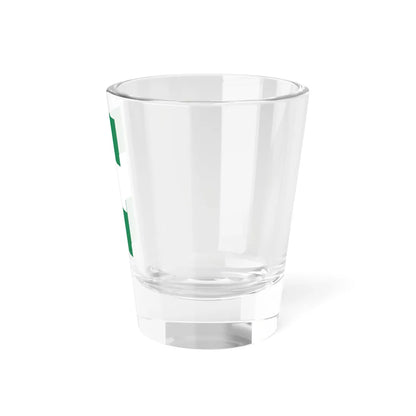 Flag of Nigeria vertical (Niger) Shot Glass 1.5oz - Go Mug Yourself