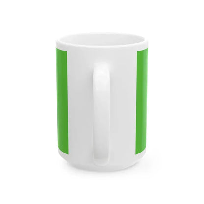 Flag of Nigeria WFB 2000 (Niger) White Coffee Mug - Go Mug Yourself