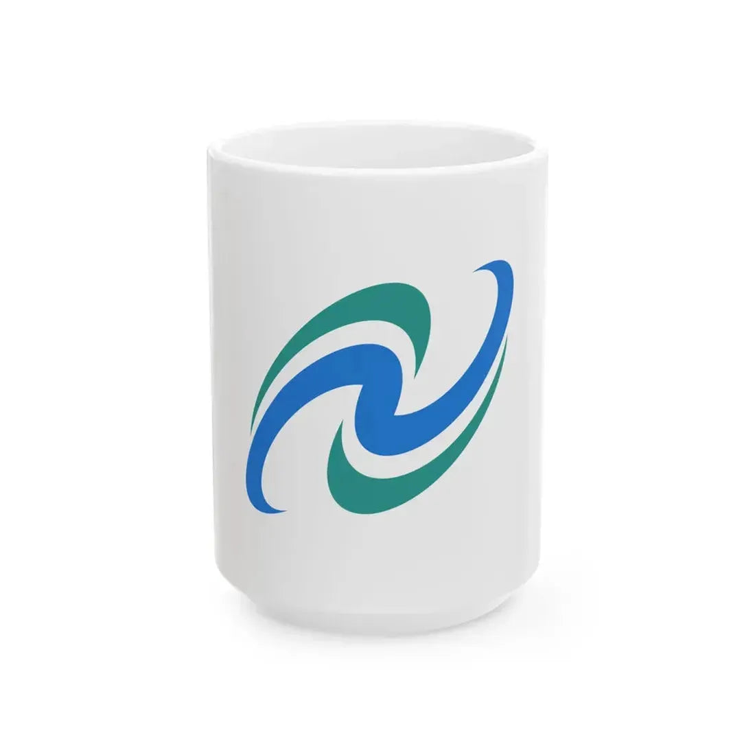 Flag of Nihonmatsu Fukushima (Japan) White Coffee Mug 15oz - Go Mug Yourself