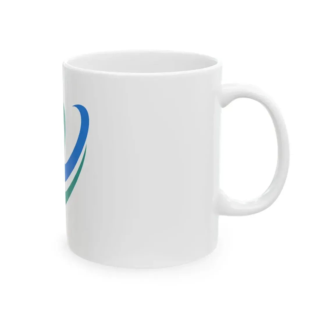 Flag of Nihonmatsu Fukushima (Japan) White Coffee Mug - Go Mug Yourself