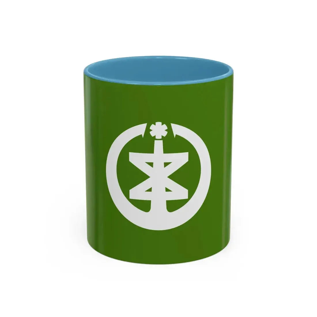 Flag of Niigata Niigata Japan - Accent Coffee Mug 11oz Light Blue - Go Mug Yourself