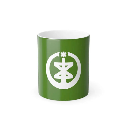 Flag of Niigata Niigata Japan - Color Changing Coffee Mug 11oz - Go Mug Yourself