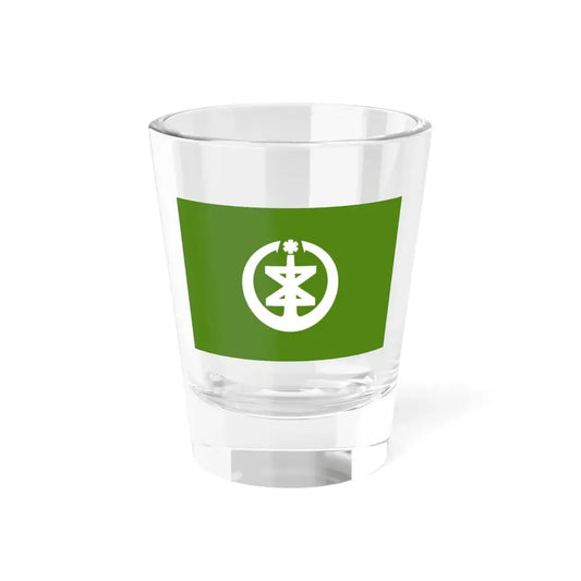 Flag of Niigata Niigata Japan - Shot Glass 1.5oz 1.5oz - Go Mug Yourself