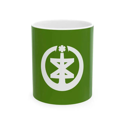 Flag of Niigata Niigata (Japan) White Coffee Mug 11oz - Go Mug Yourself