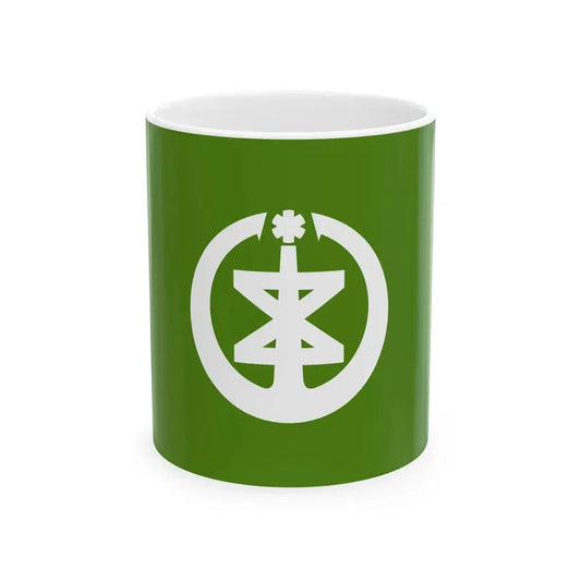 Flag of Niigata Niigata (Japan) White Coffee Mug 11oz - Go Mug Yourself