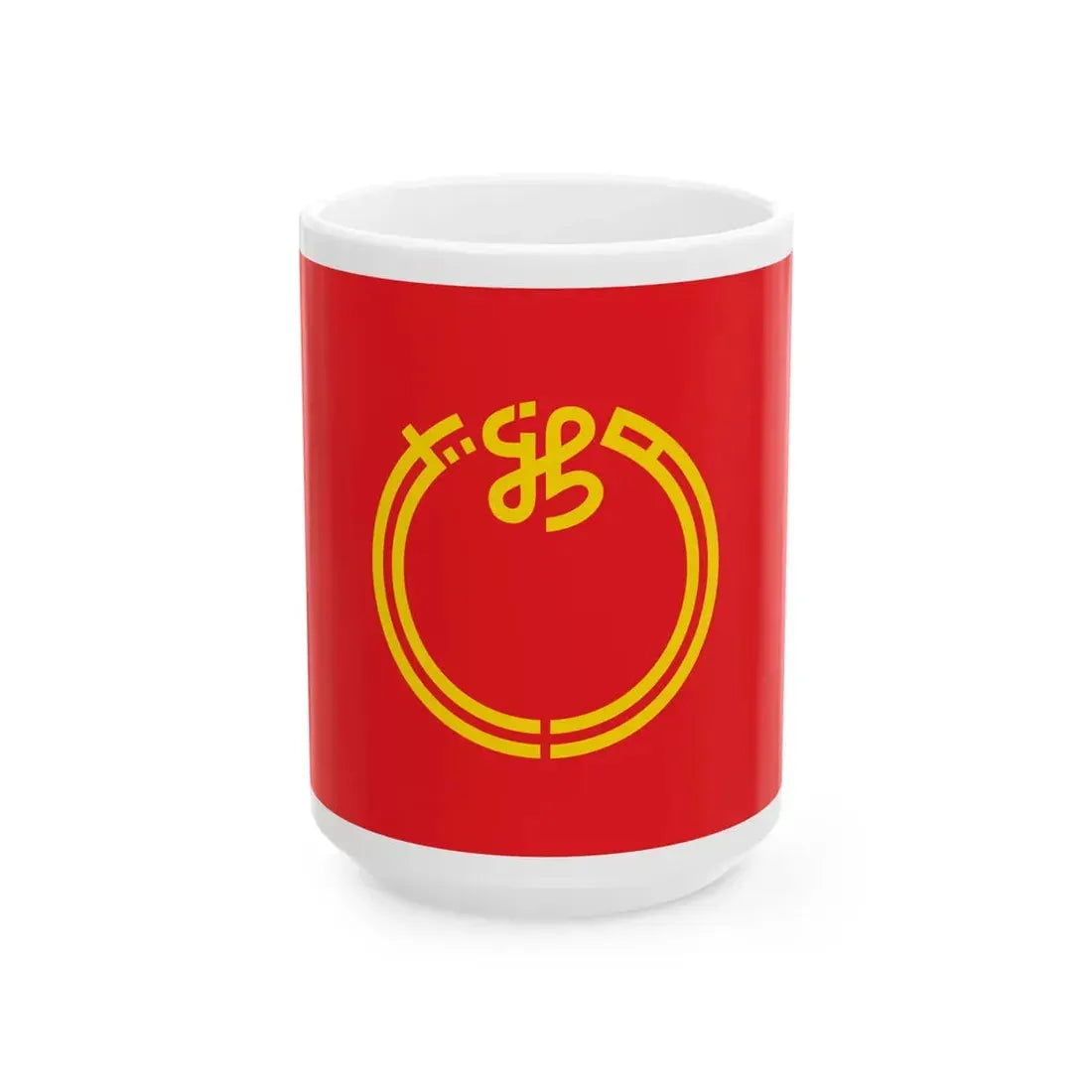 Flag of Niigata Prefecture (Japan) White Coffee Mug 15oz - Go Mug Yourself