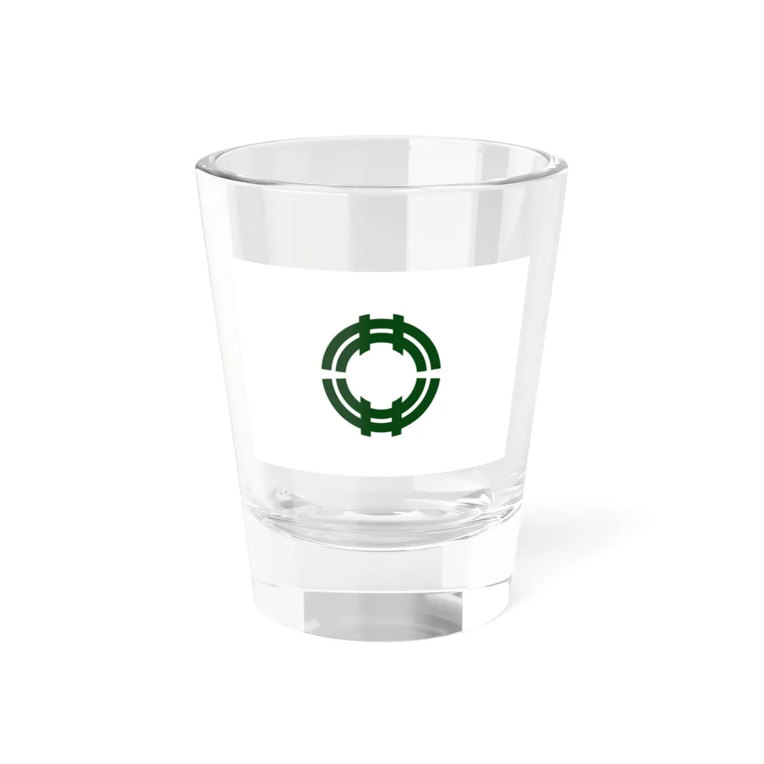 Flag of Niihama Ehime (Japan) Shot Glass 1.5oz 1.5oz - Go Mug Yourself