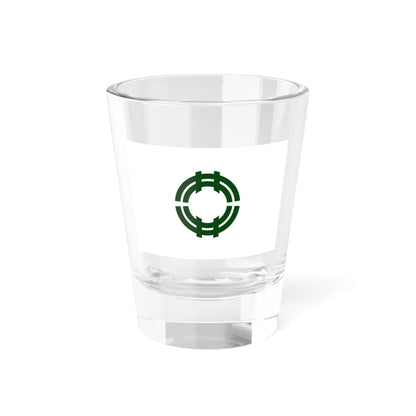 Flag of Niihama Ehime (Japan) Shot Glass 1.5oz 1.5oz - Go Mug Yourself