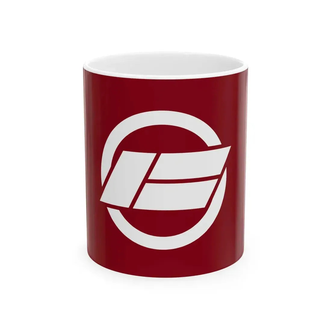 Flag of Niihari Ibaraki 1972-2006 (Japan) White Coffee Mug 11oz - Go Mug Yourself