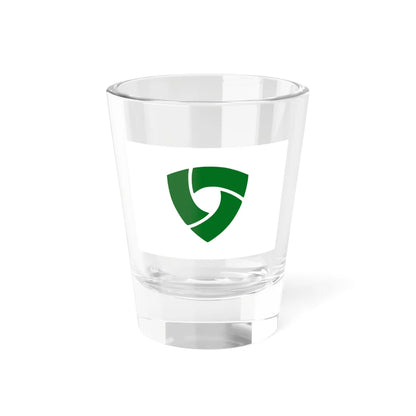 Flag of Niimi Okayama (Japan) Shot Glass 1.5oz 1.5oz - Go Mug Yourself