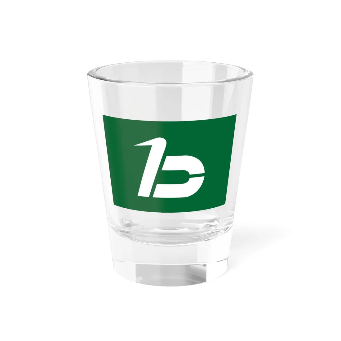 Flag of Niitsuru Fukushima 1979-2005 (Japan) Shot Glass 1.5oz 1.5oz - Go Mug Yourself
