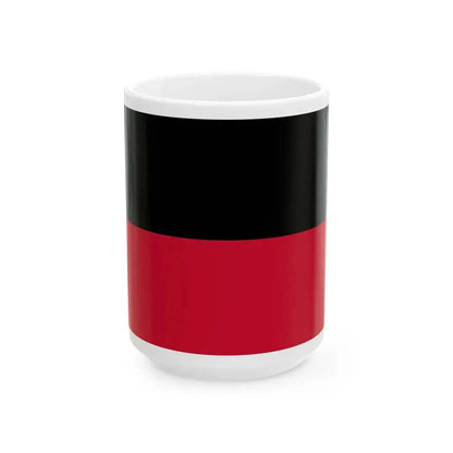 Flag of Nijmegen (Netherlands) White Coffee Mug 15oz - Go Mug Yourself