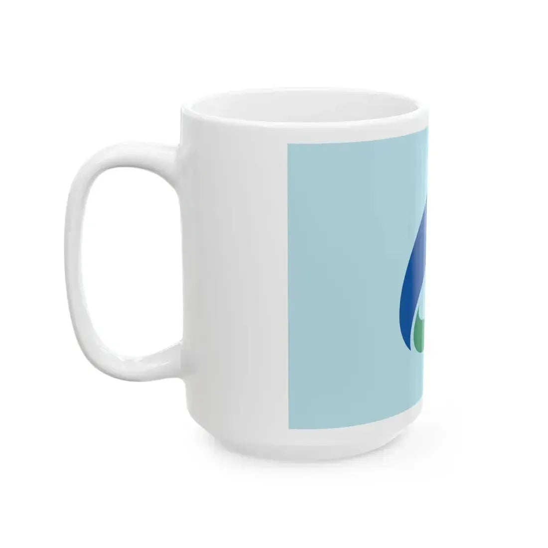 Flag of Nikaho Akita (Japan) White Coffee Mug - Go Mug Yourself