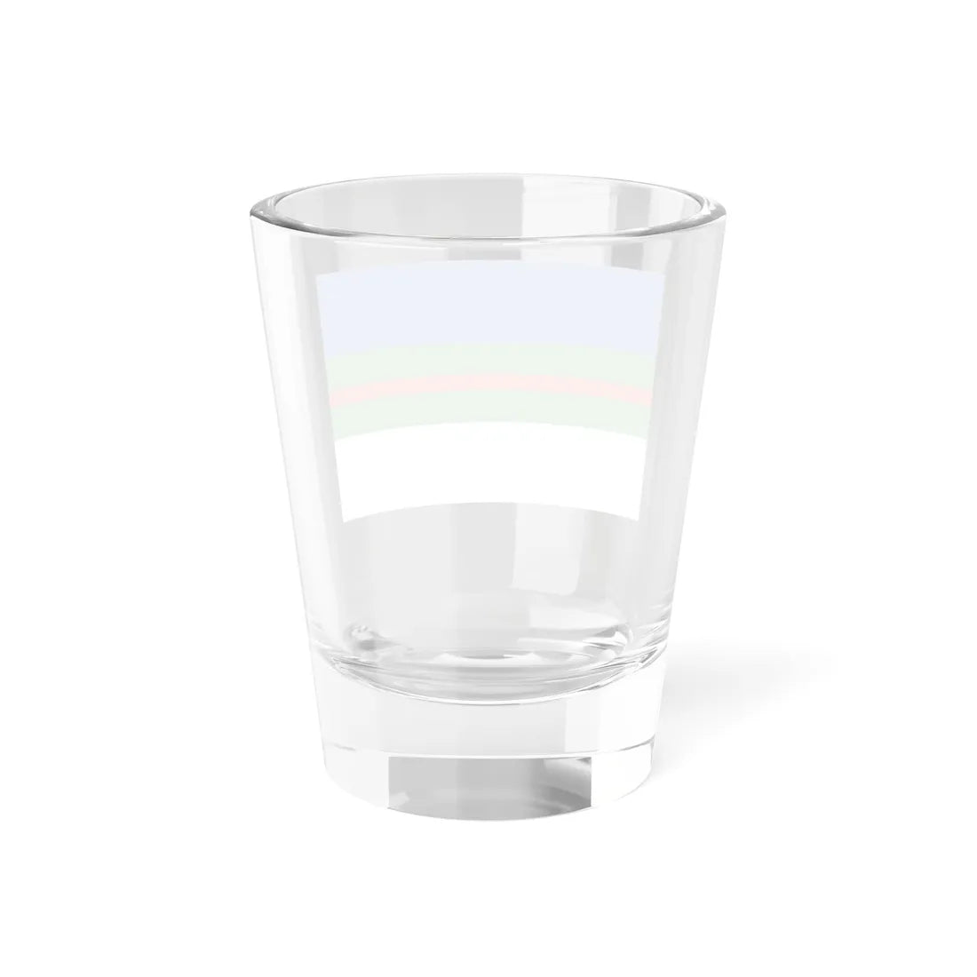 Flag of Nikolaevsk-na-Amure Khabarovsk kray 2003 (Russia) Shot Glass 1.5oz - Go Mug Yourself