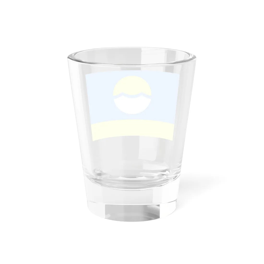 Flag of Nikolayevsky Raion (Russia) Shot Glass 1.5oz - Go Mug Yourself